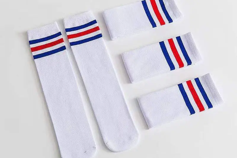 Custom school sock sample check for logo color size and comfort