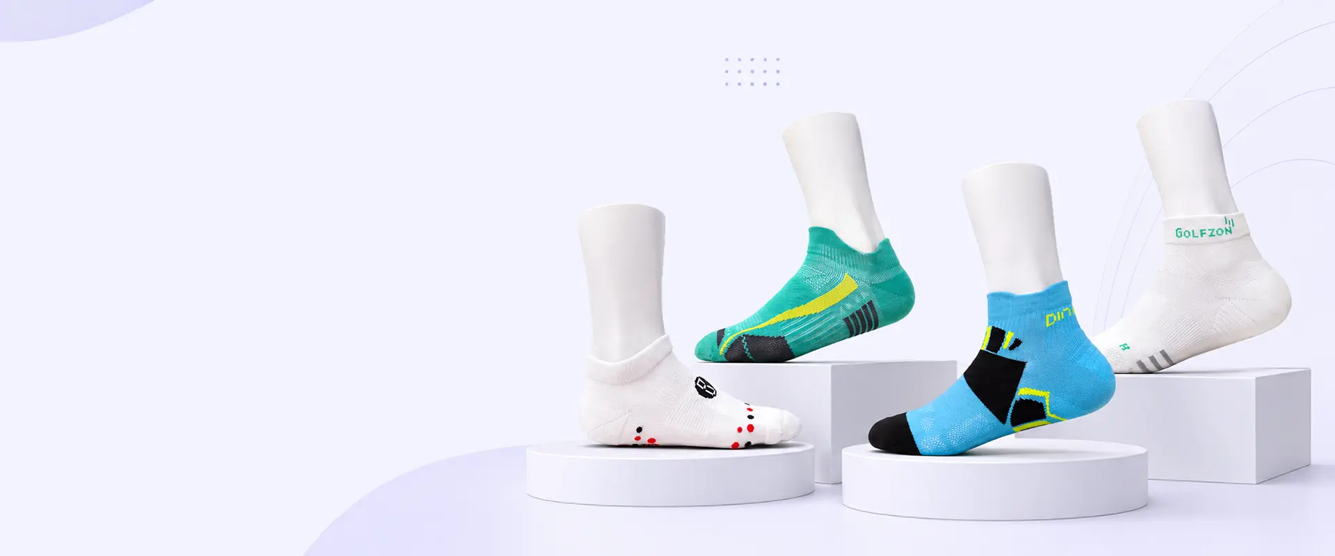 Custom ankle socks for fitness lifestyle and bulk brand orders