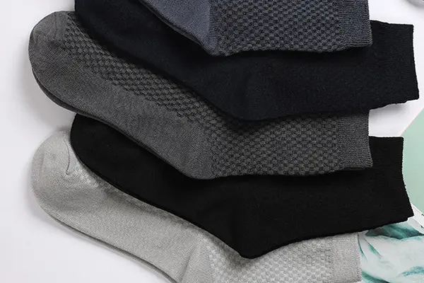 Custom bamboo ankle socks for casual lifestyle and travel basics