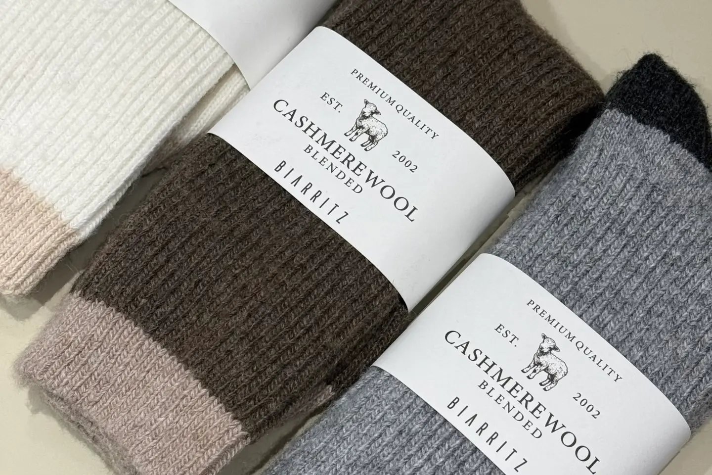 Logo and branding options for custom merino wool socks