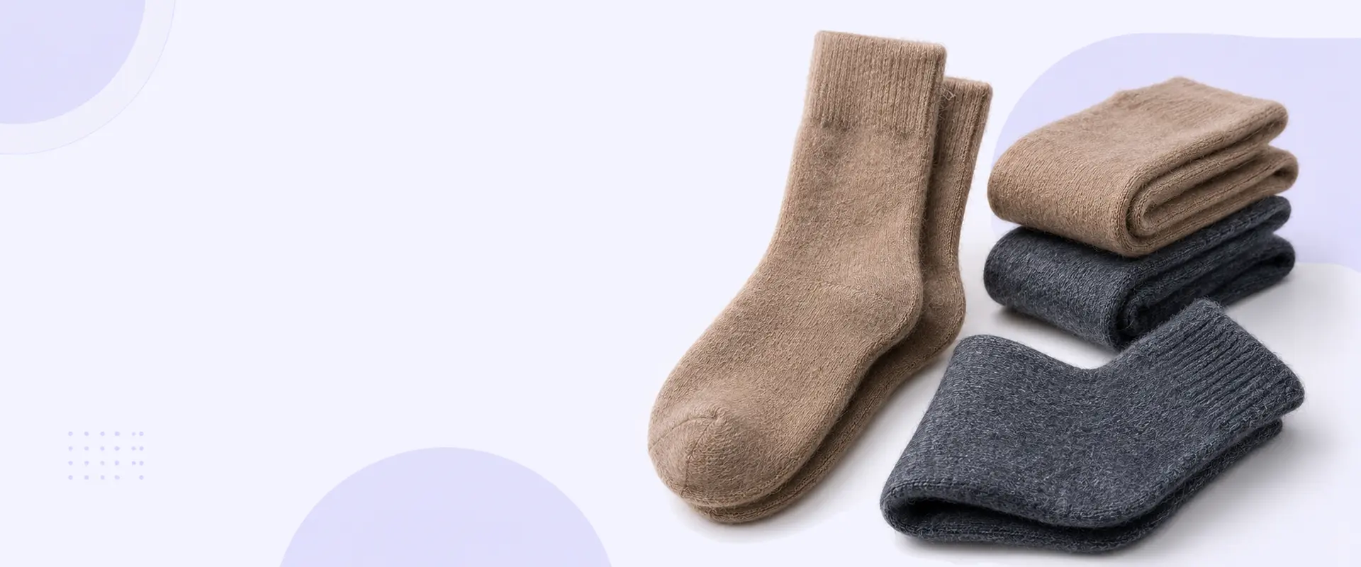 Custom merino wool socks for outdoor winter and gift orders