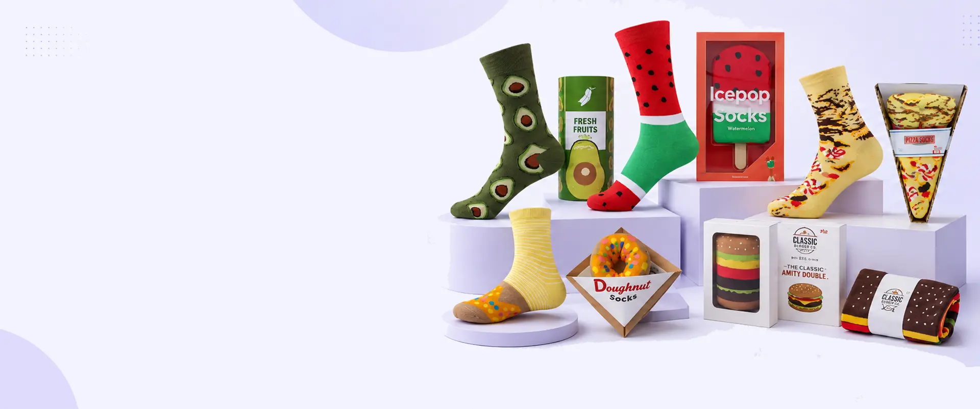Custom promotional socks for events giveaways and brand campaigns