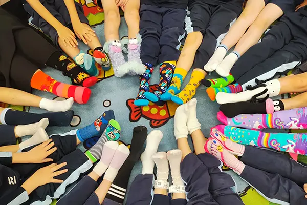 Promotional socks for schools clubs teams and group orders