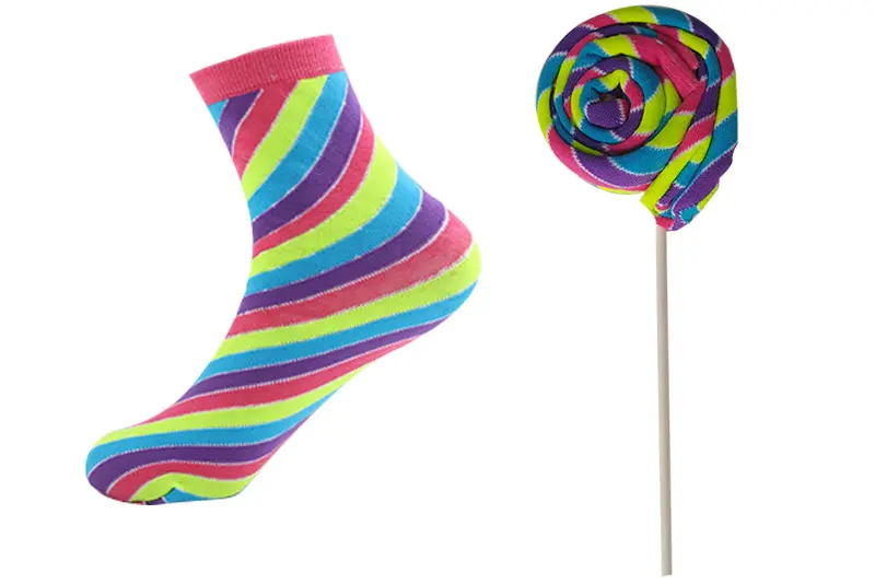 Brand color matching for custom socks with color references