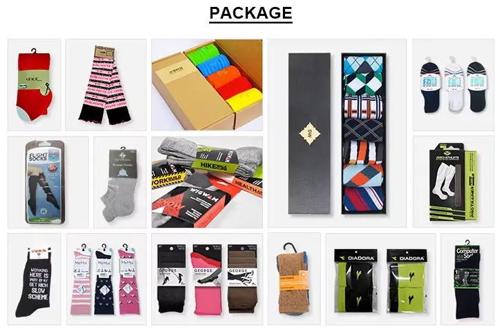 Custom sock packaging options