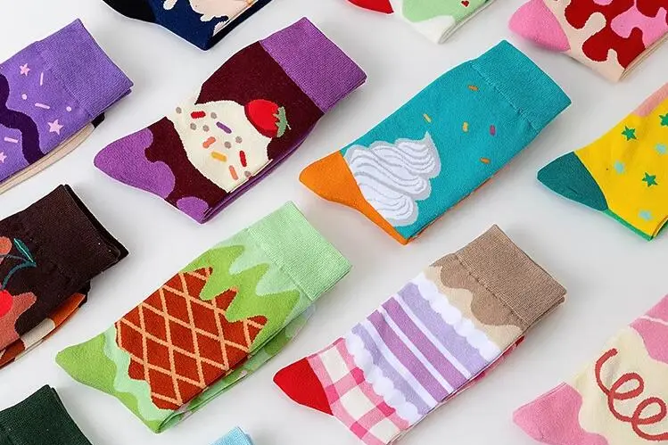 Jacquard icon socks