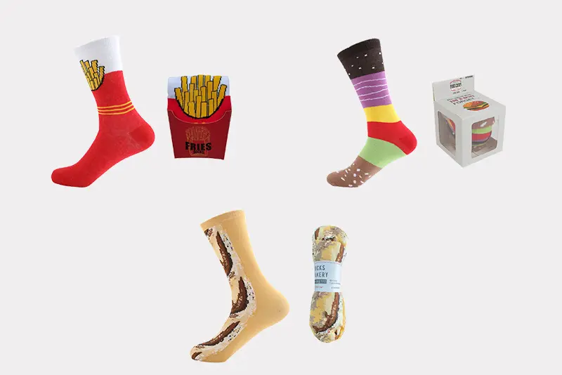 Custom sock gift box packaging
