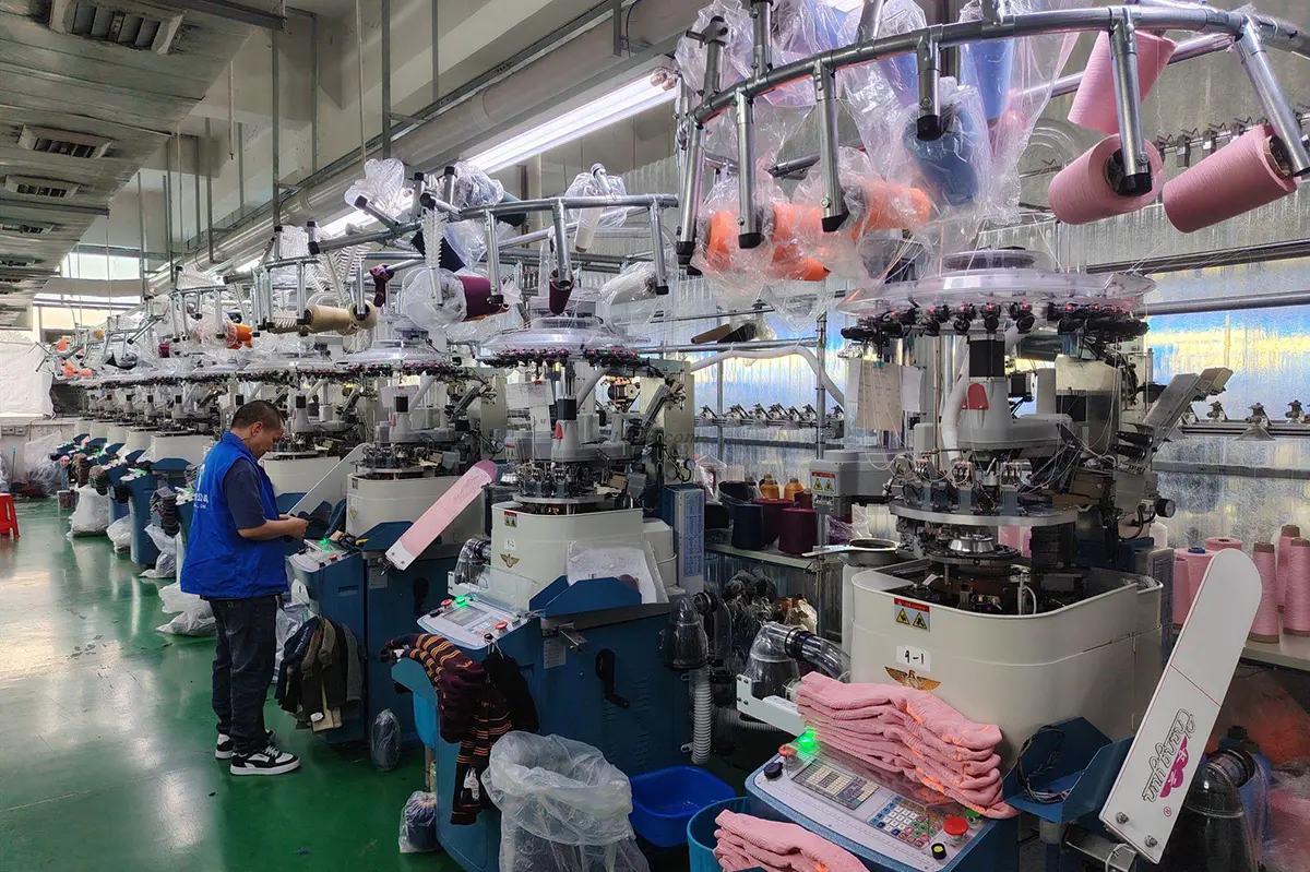 Sock production workshop