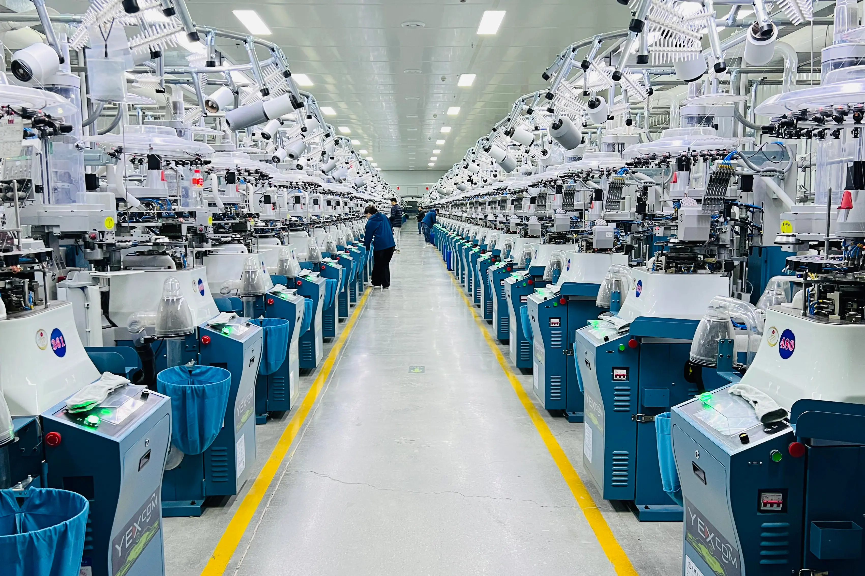 Sock production workshop