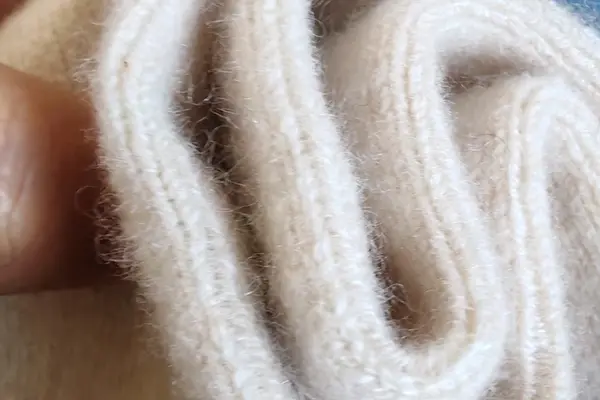 Merino wool blend material for custom socks