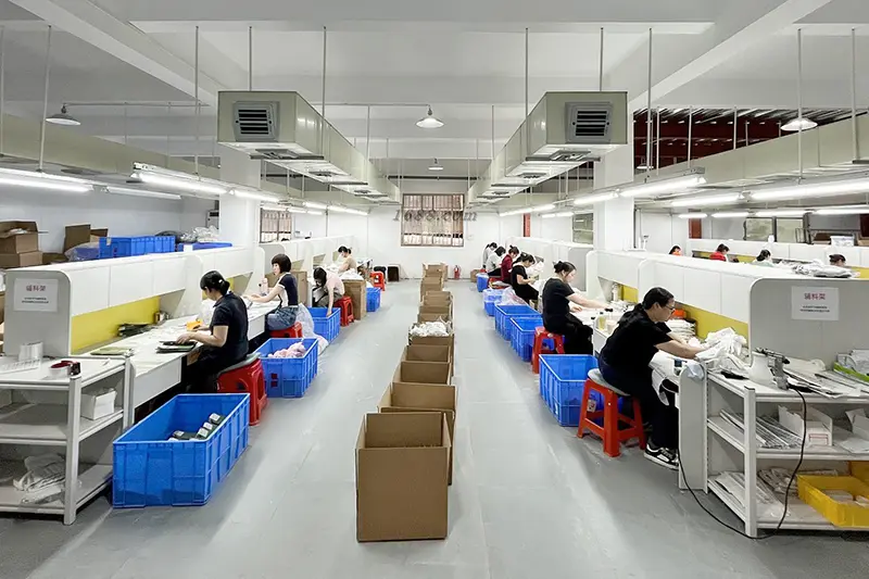 Sock packaging workshop