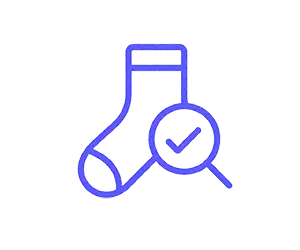 Order support for custom sock production