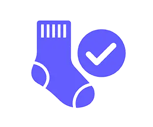 Custom sock sample approval