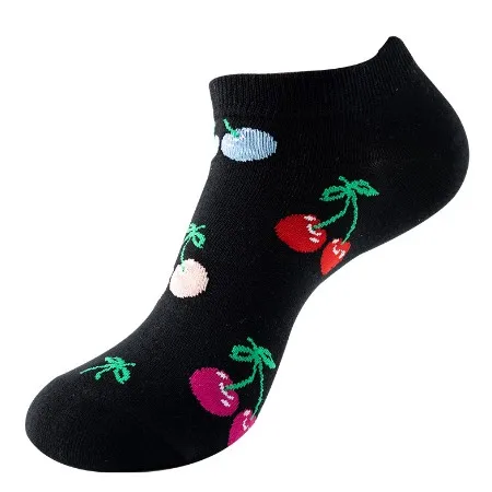 Promotional ankle socks with simple branding packaging and mixed size planning