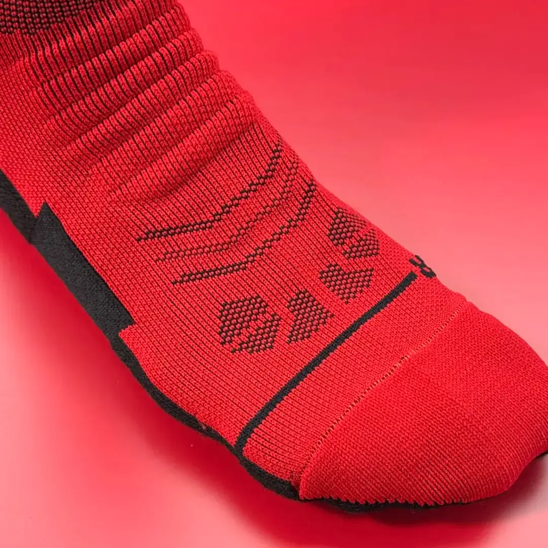 Custom running ankle socks packed for clubs events and activewear brands