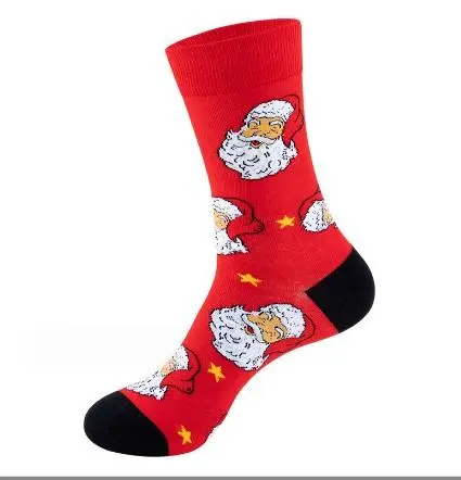 Custom crew Christmas socks for company gifts and retail programs