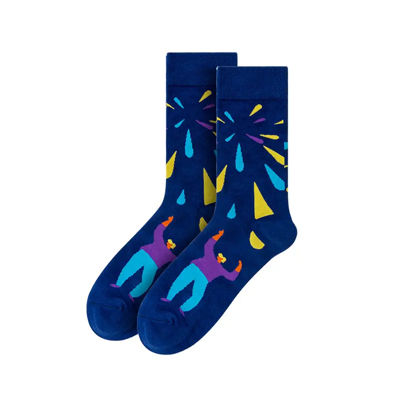 Packaging options for striped crew sock bulk orders