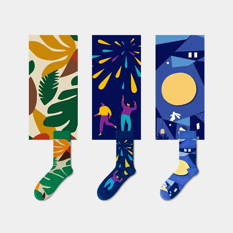 Brand color striped crew socks for team and school programs