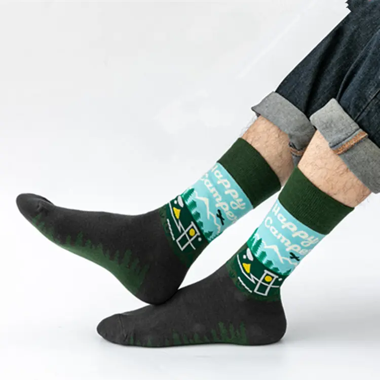 Custom crew socks for school club and sports team programs