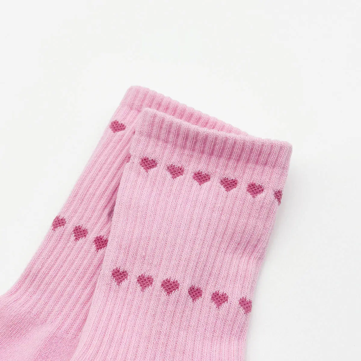 Silicone grip detail for Pilates socks used on reformer equipment