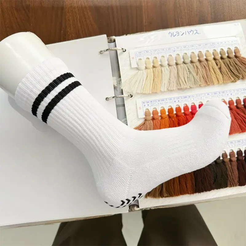 Packaging options for branded yoga grip socks