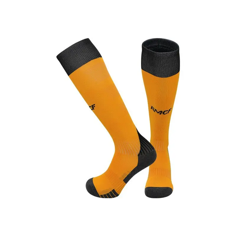 School club knee high socks with logo placement