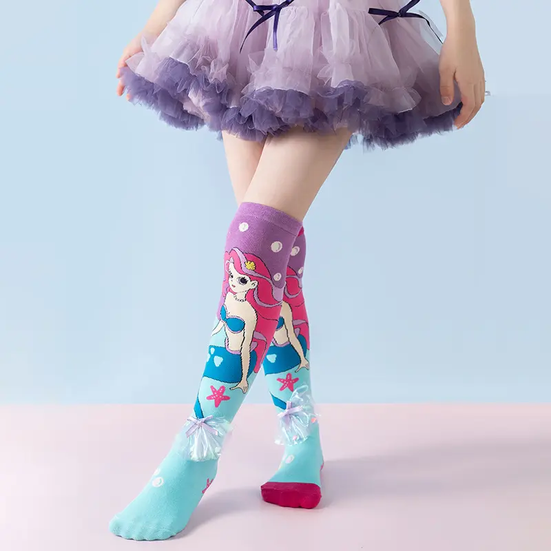 Custom themed knee high socks