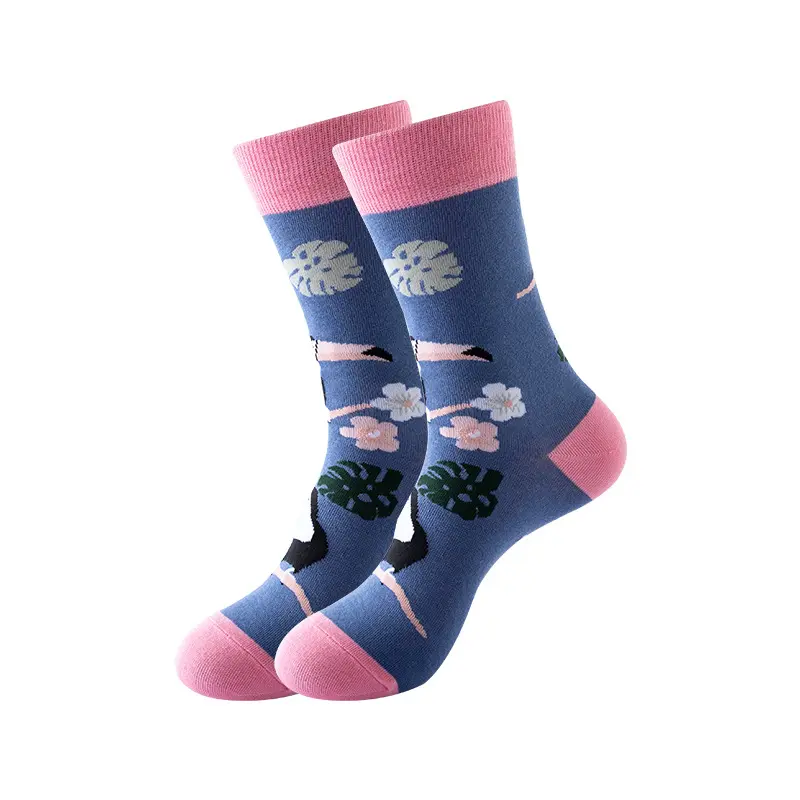 Custom crew socks with logo designed for brands companies and giveaways