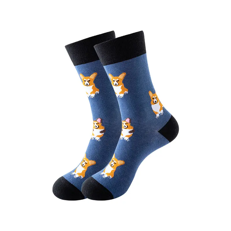 Custom packaging options for logo crew socks