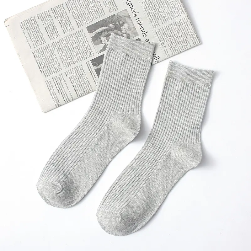 Fine knit dress sock detail with ribbed cuff and smooth surface