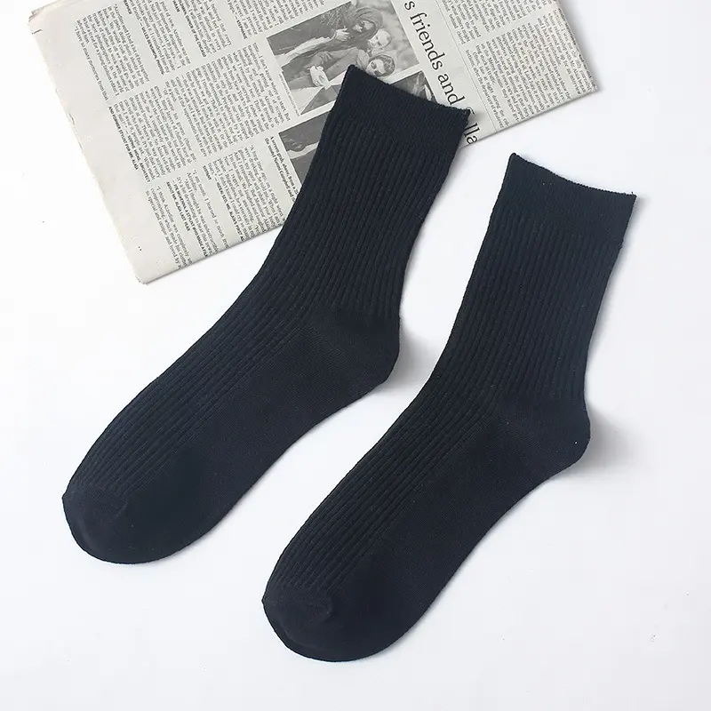 Gift packaging option for custom logo dress socks