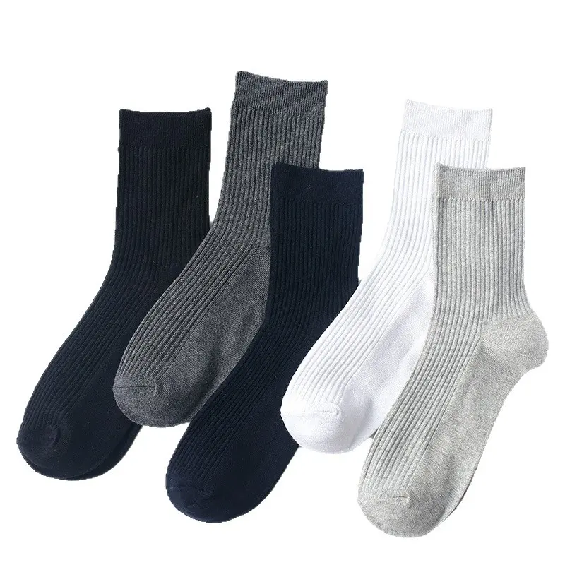 Yarn and toe detail for custom dress socks with logo