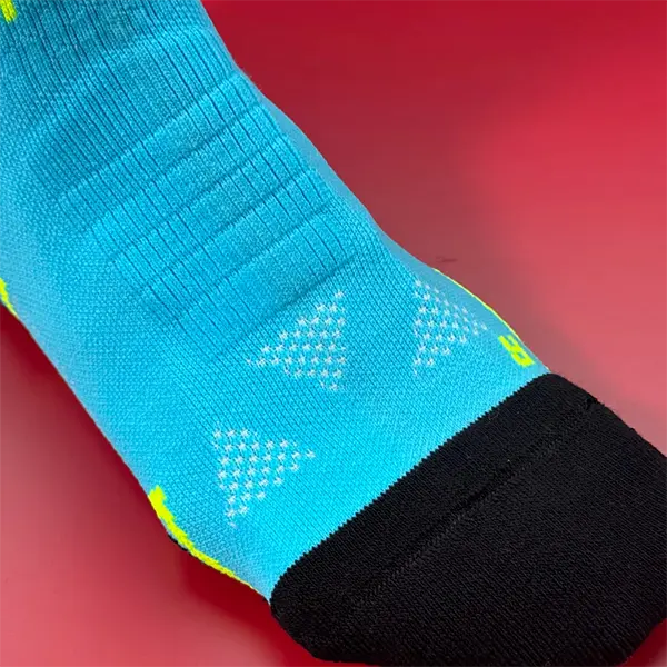 Custom crew athletic socks with brand colors