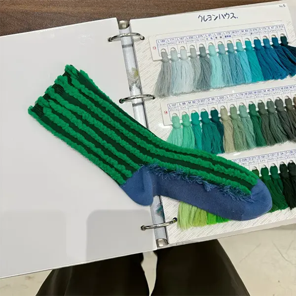 Retail packaging option for custom novelty socks with logo