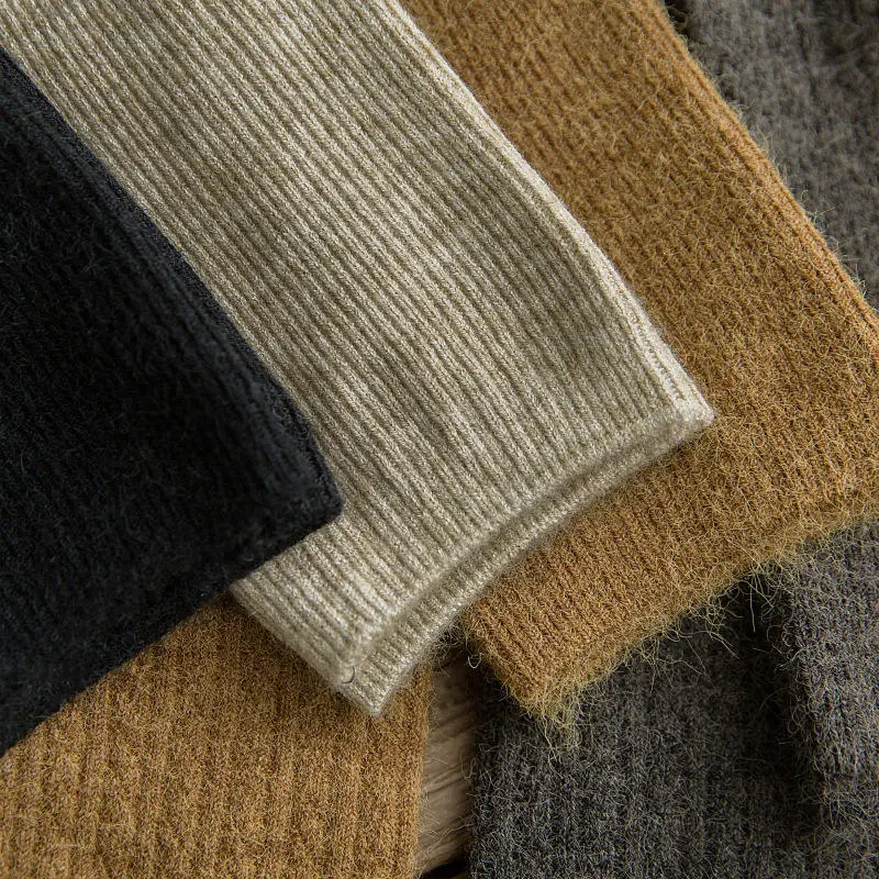 Merino wool boot socks planned with thickness cushion and leg coverage