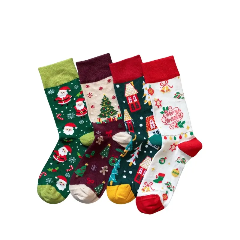 Custom Christmas promotional socks for holiday gifts and seasonal campaigns