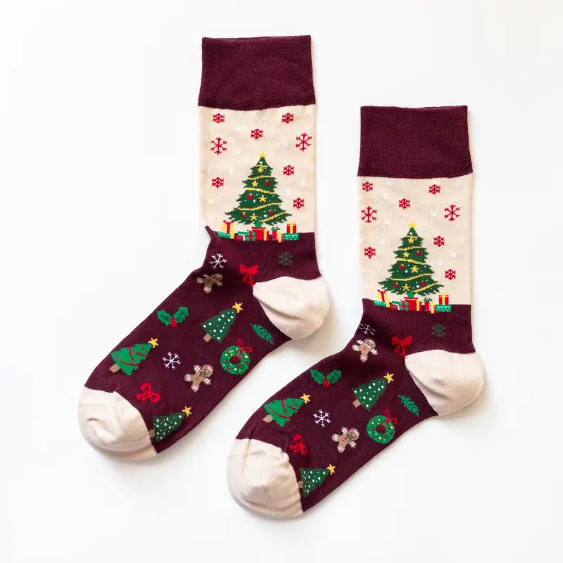 Comfortable Christmas socks for seasonal gift programs