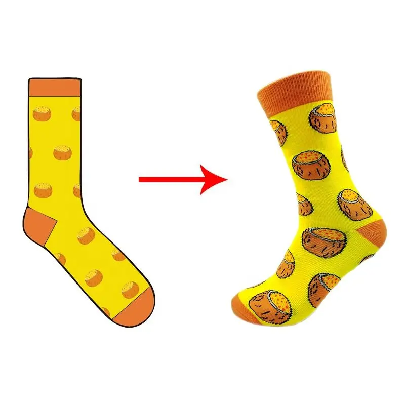 Custom corporate gift socks for employees clients and business events