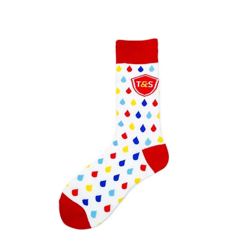 Custom packaging for promotional crew socks